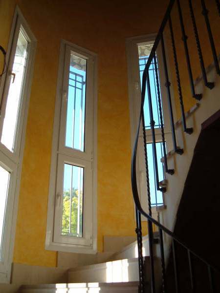 Escalera semicircular