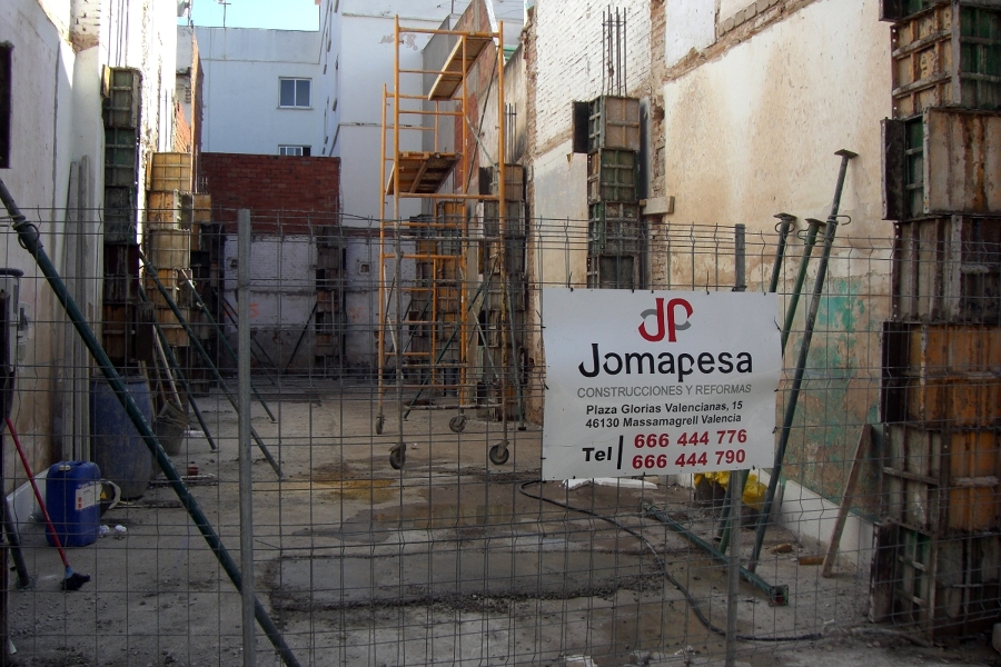 Estructura de hormigon