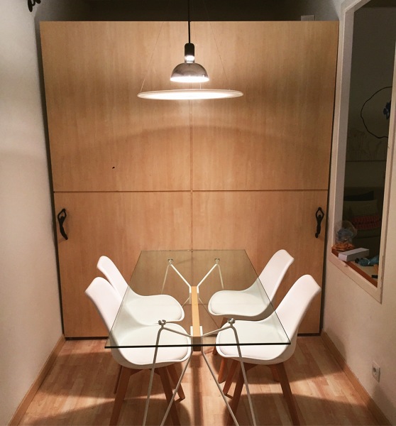 Panel para dividir estancia en dos