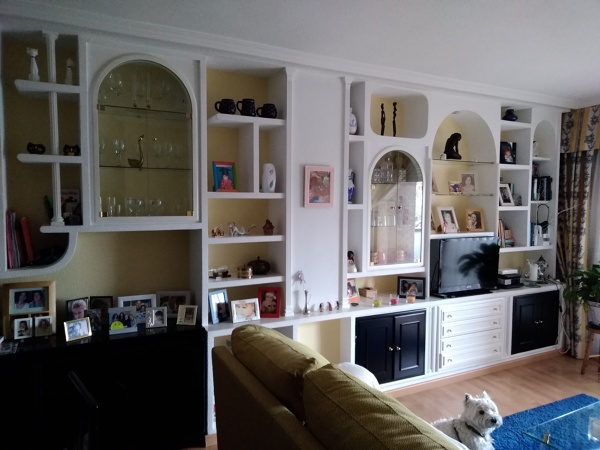 Mural de salon de escayola