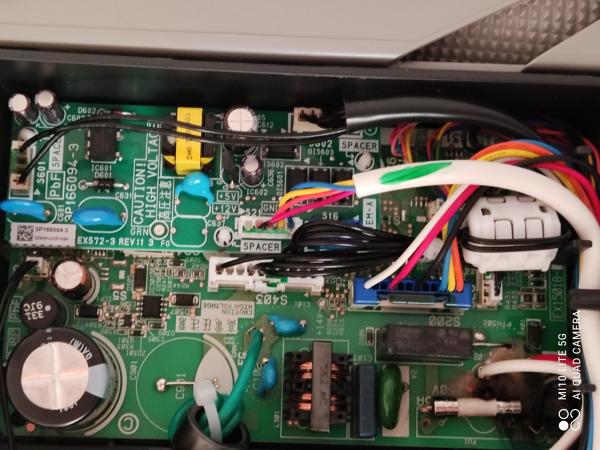 Reparación de placa electronica