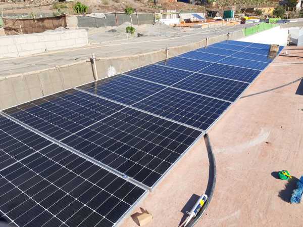 String de paneles solares
