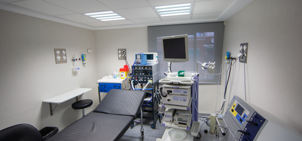 Instalación salas de endoscopia 6ª planta Hospital Virgen del Consuelo