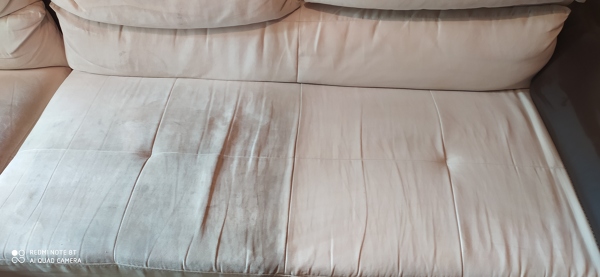 Diferencia desmanchado e higienización sofá