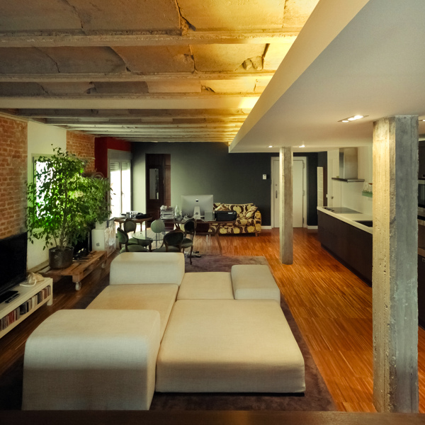 Loft 100m2. Avda América, Madrid.