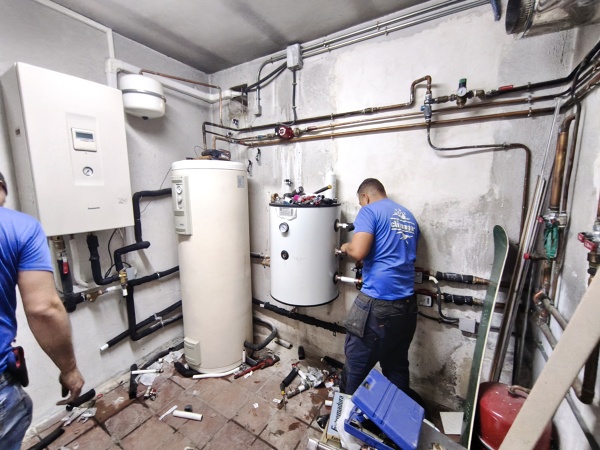 Instalación de aerotermia