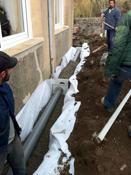 OBRA CIVIL DRENAJES PERIMETRALES