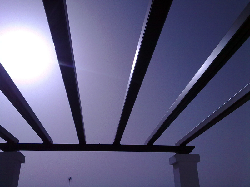 Pergola de aluminio