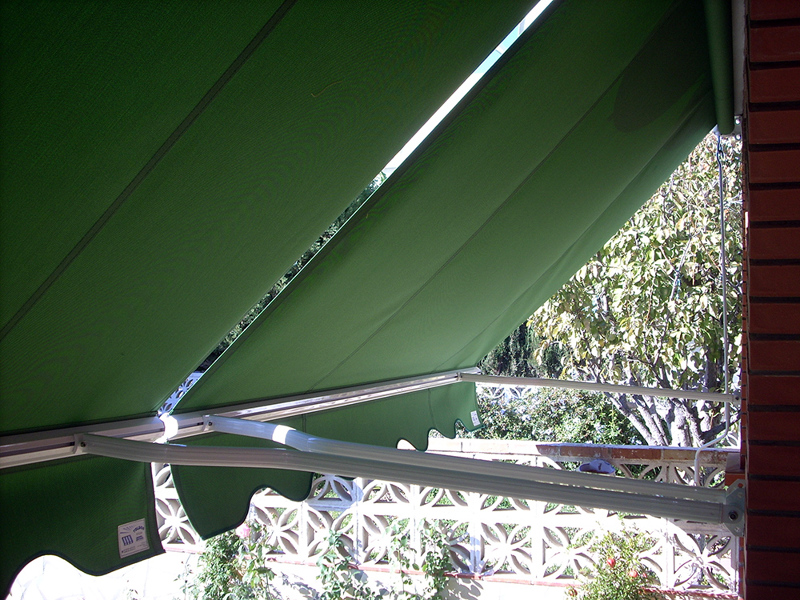 toldo punto recto