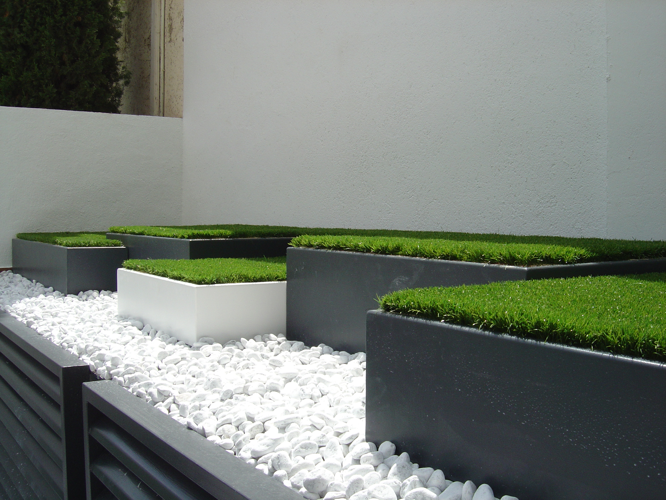 Jardineras metalicas