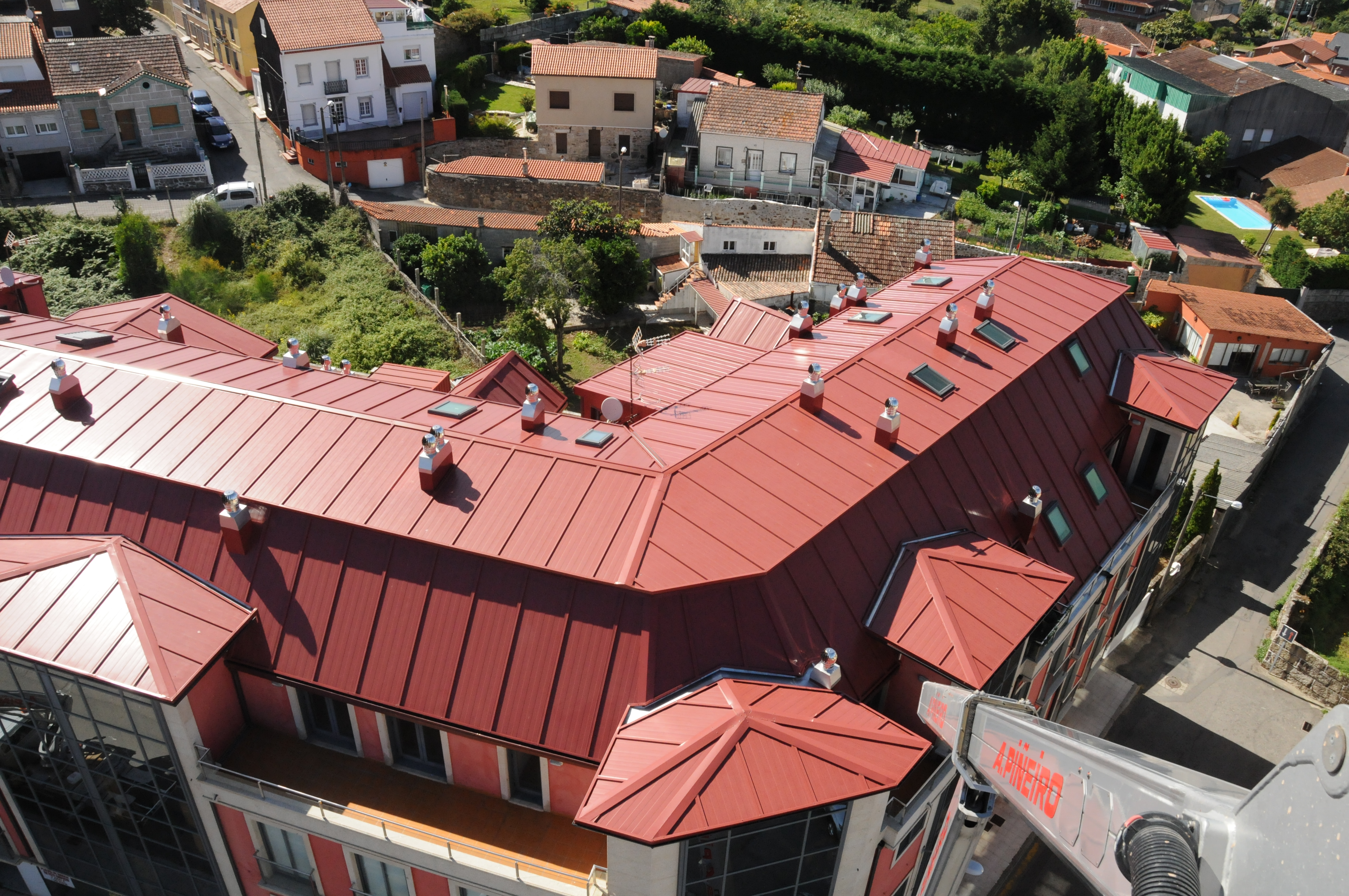 CUBIERTA PANEL SANDWICH