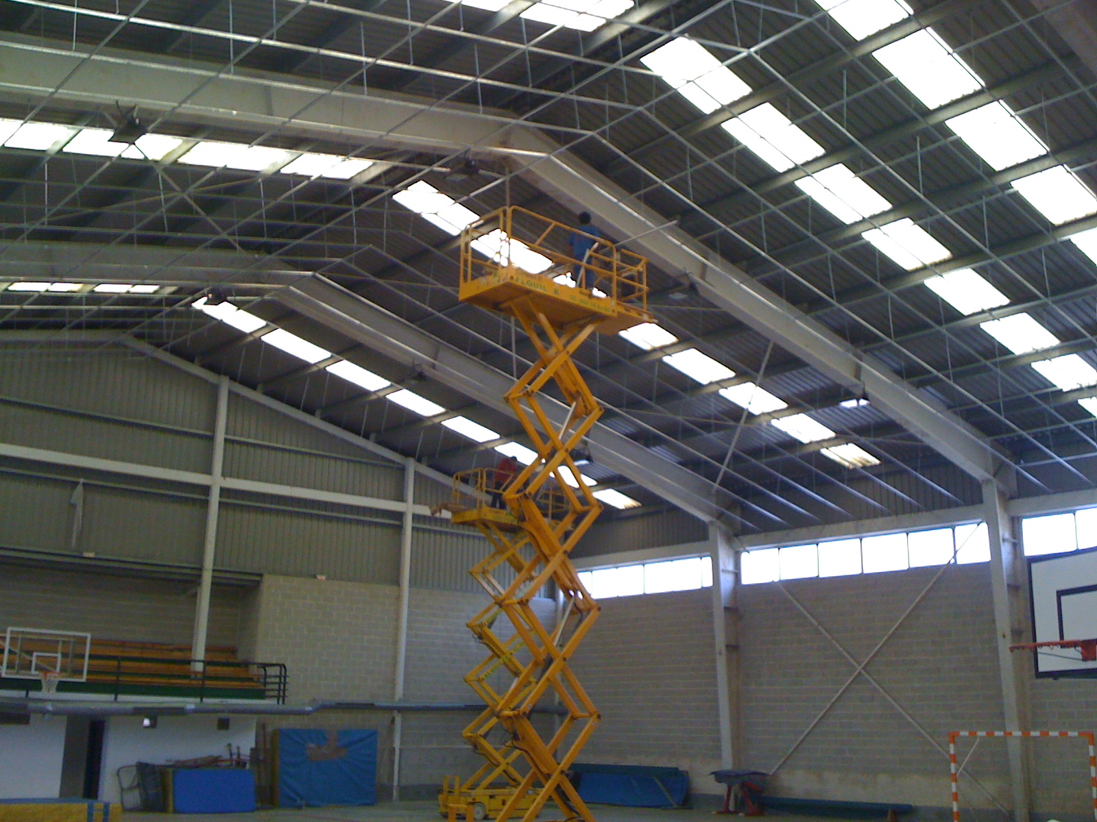 Techos especiales polideportivos