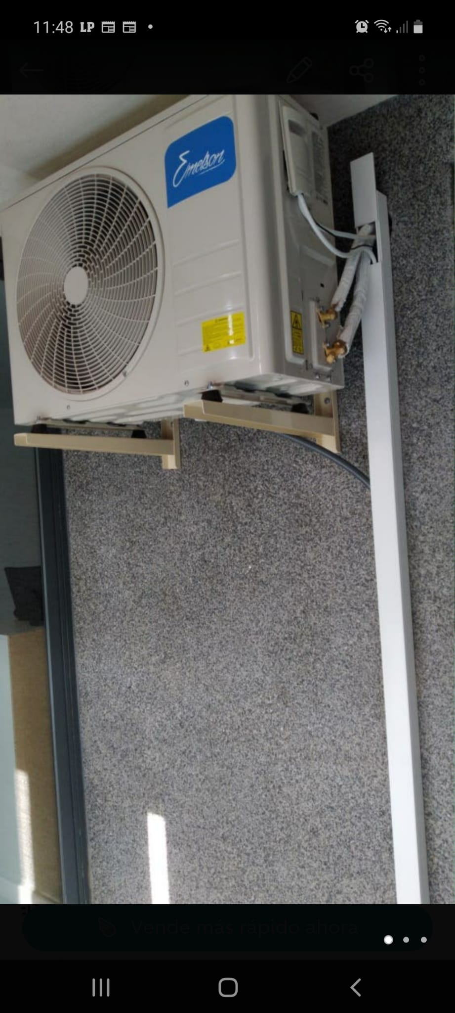 Trabajo de instalación