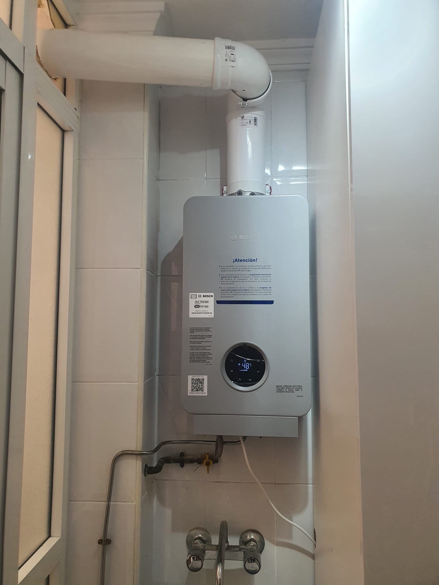 Calentador gas  Bosh