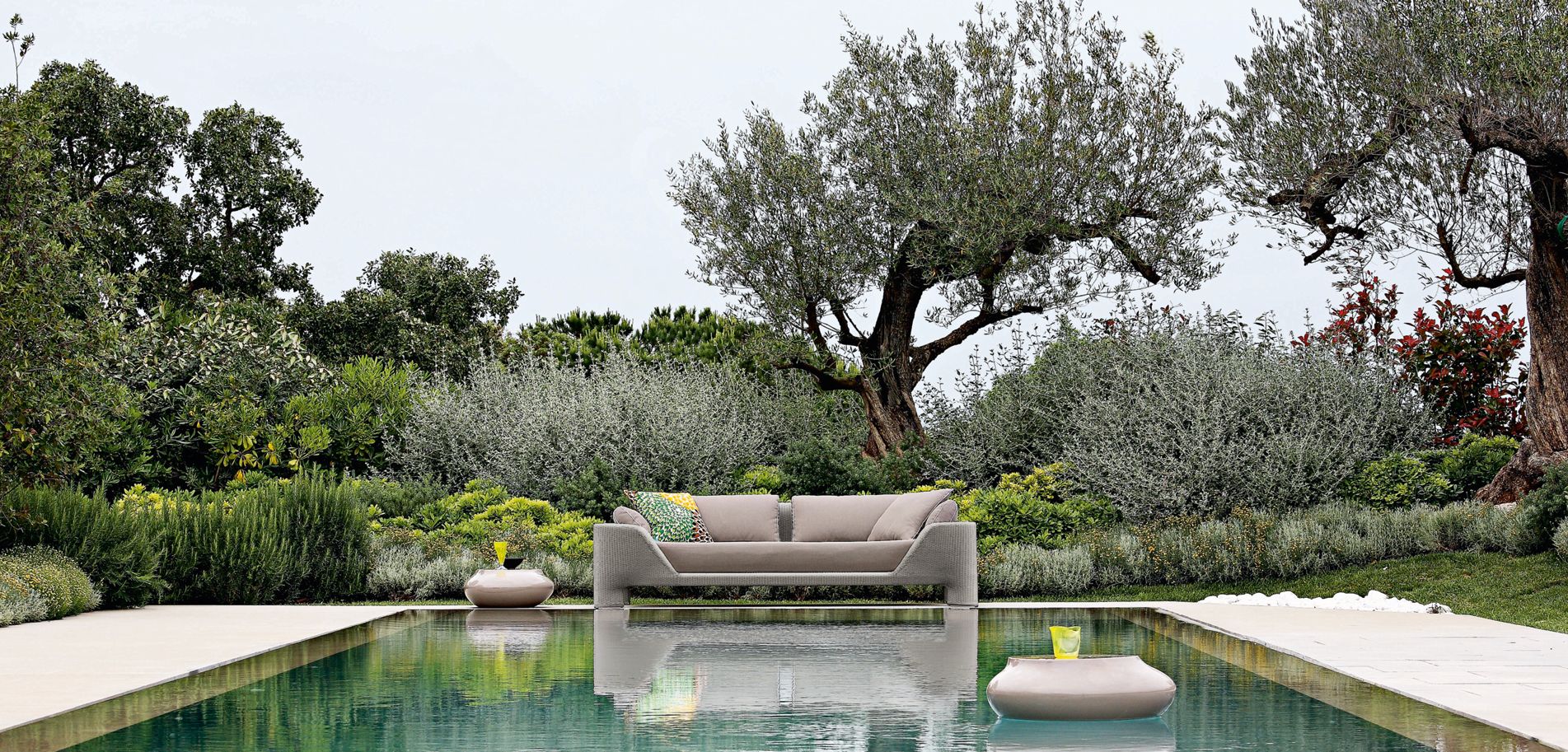 jardín mediterraneo