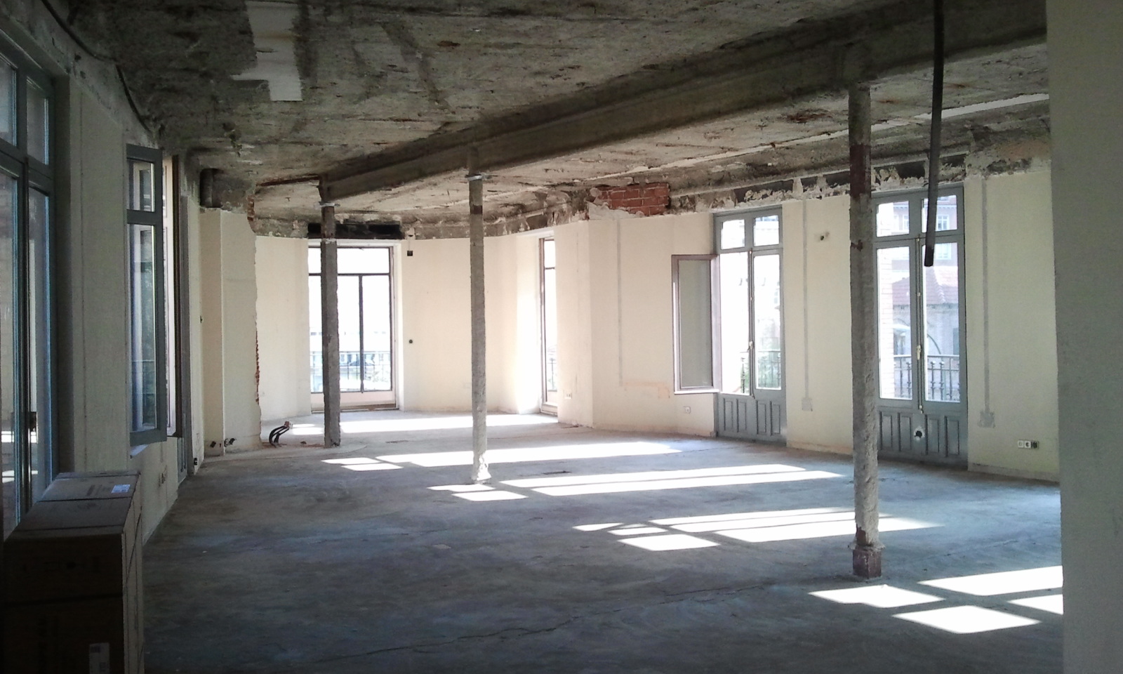 1º fase de insonorización 