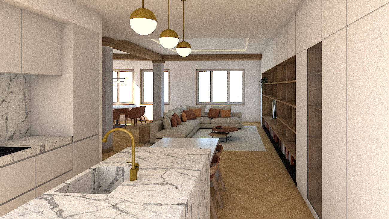 Reforma integral vivienda en Pamplona IR