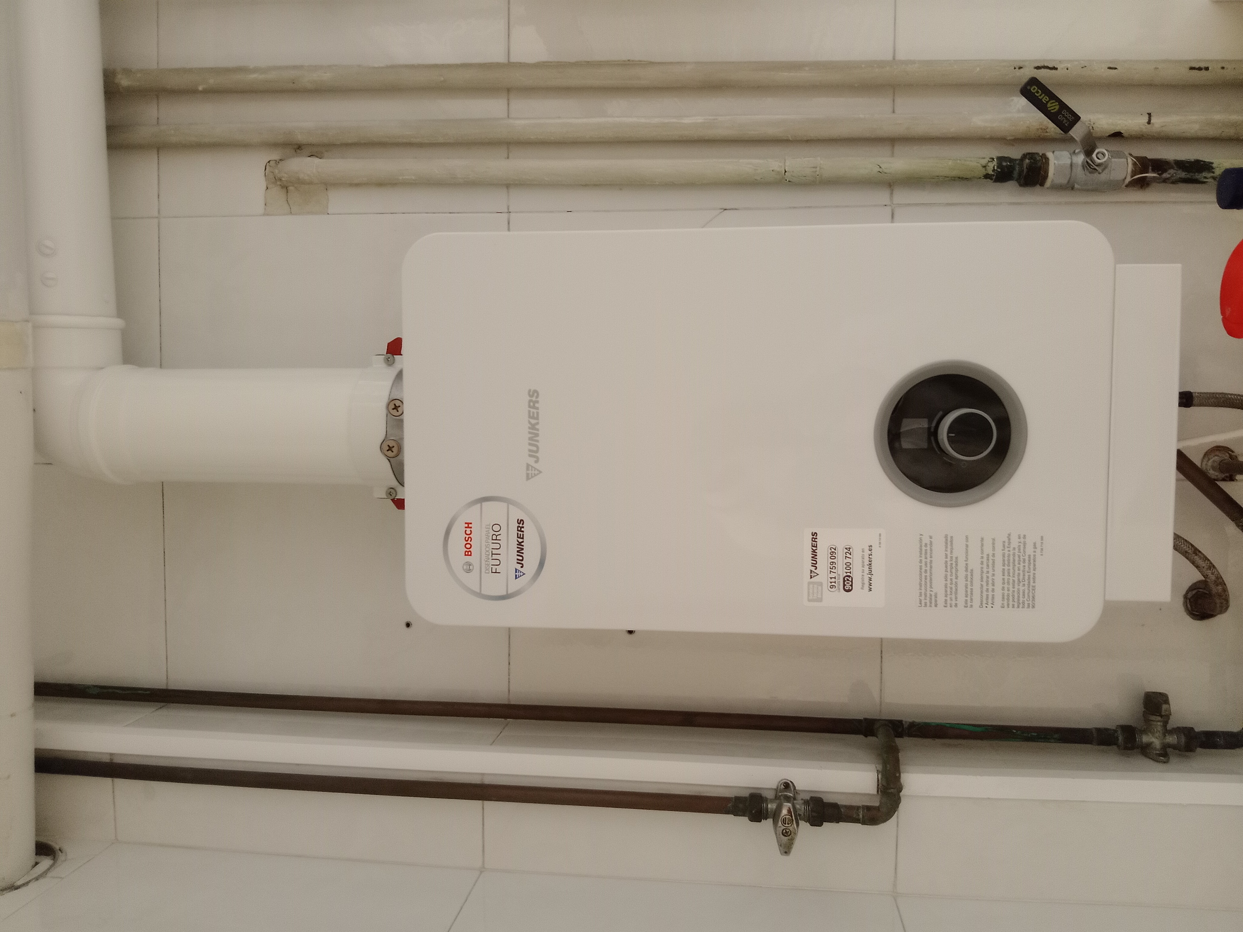 Calentador gas, Sant Boí de Llobregat.