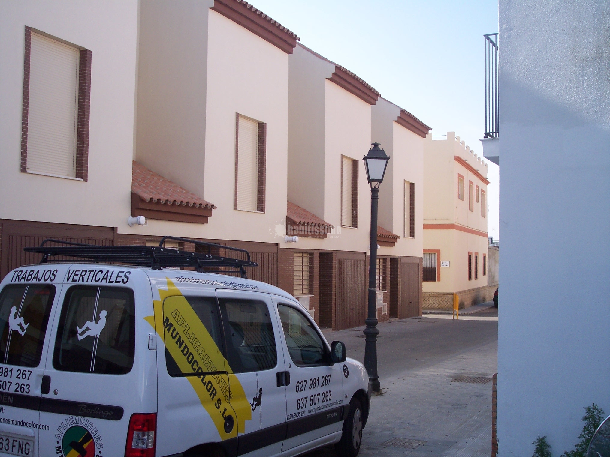 Pintura exterior e interior