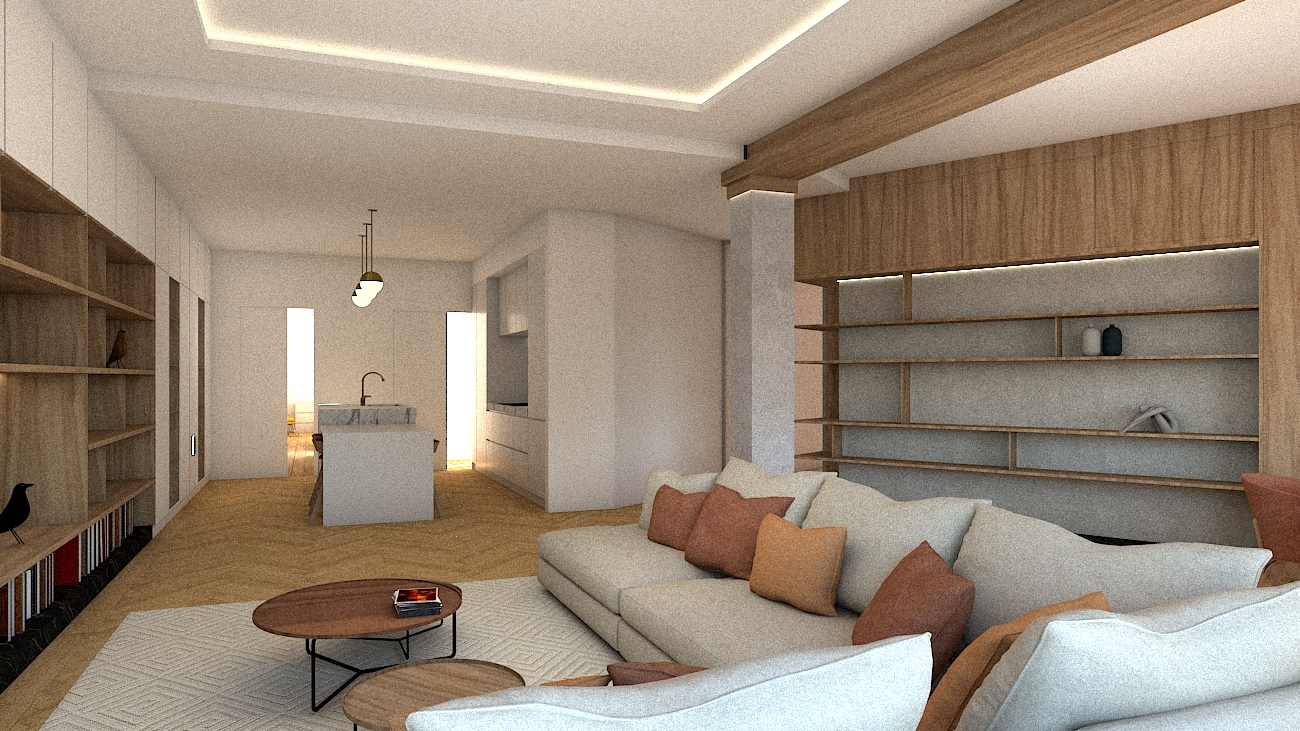 Reforma integral vivienda en Pamplona IR