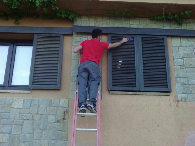 Limpieza de ventanas