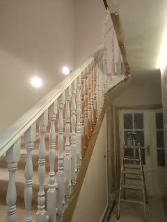 Lacado de barandilla