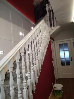 Lacado de barandilla