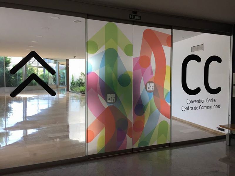 Vinilo impreso transparente