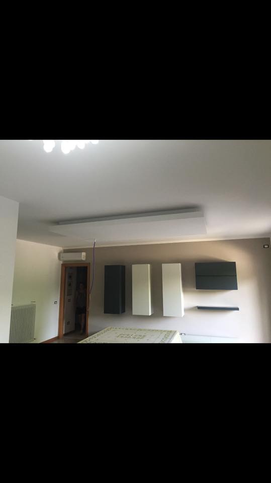 Falso techo terminado