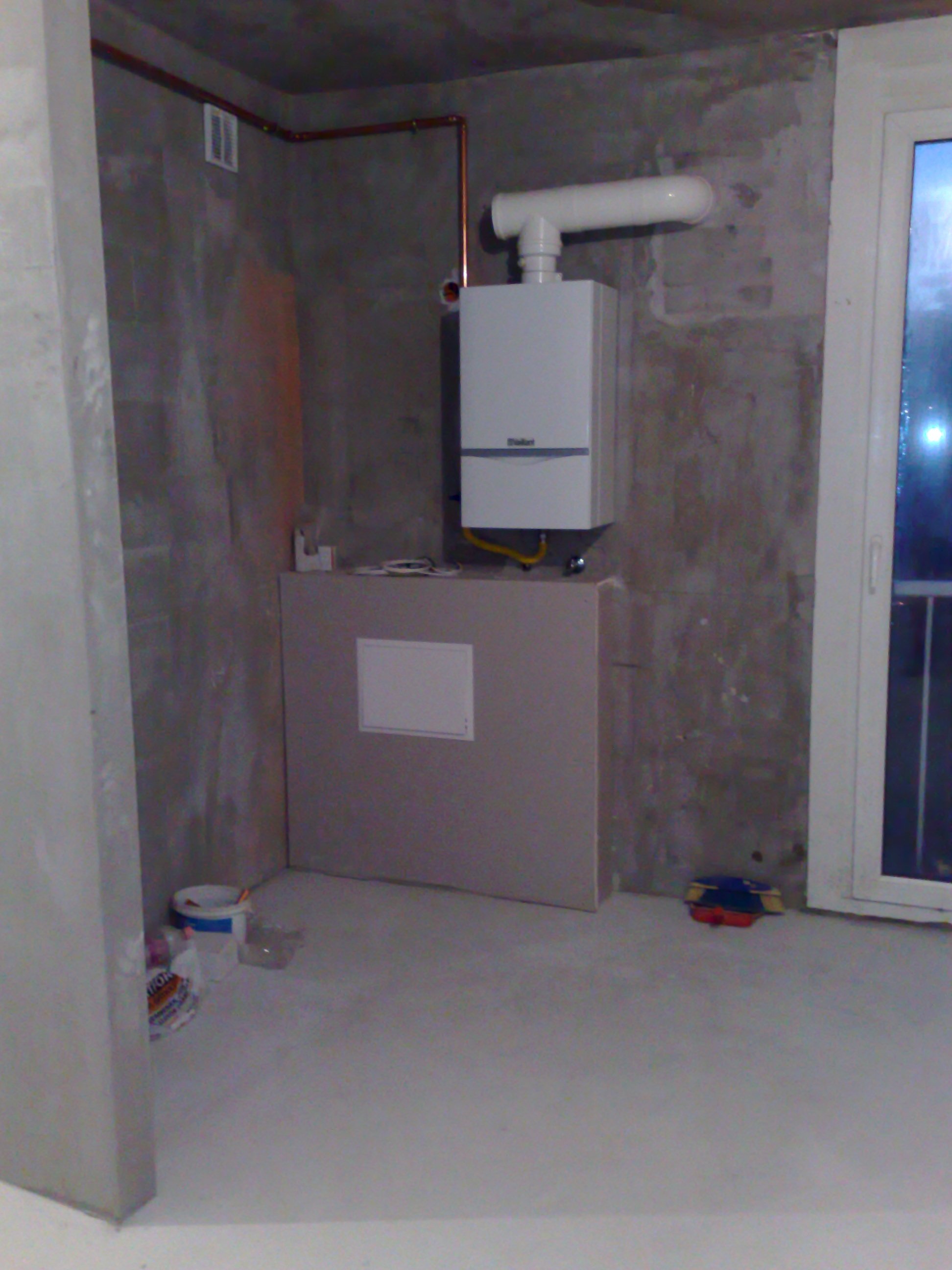 istalacion de calentadores 