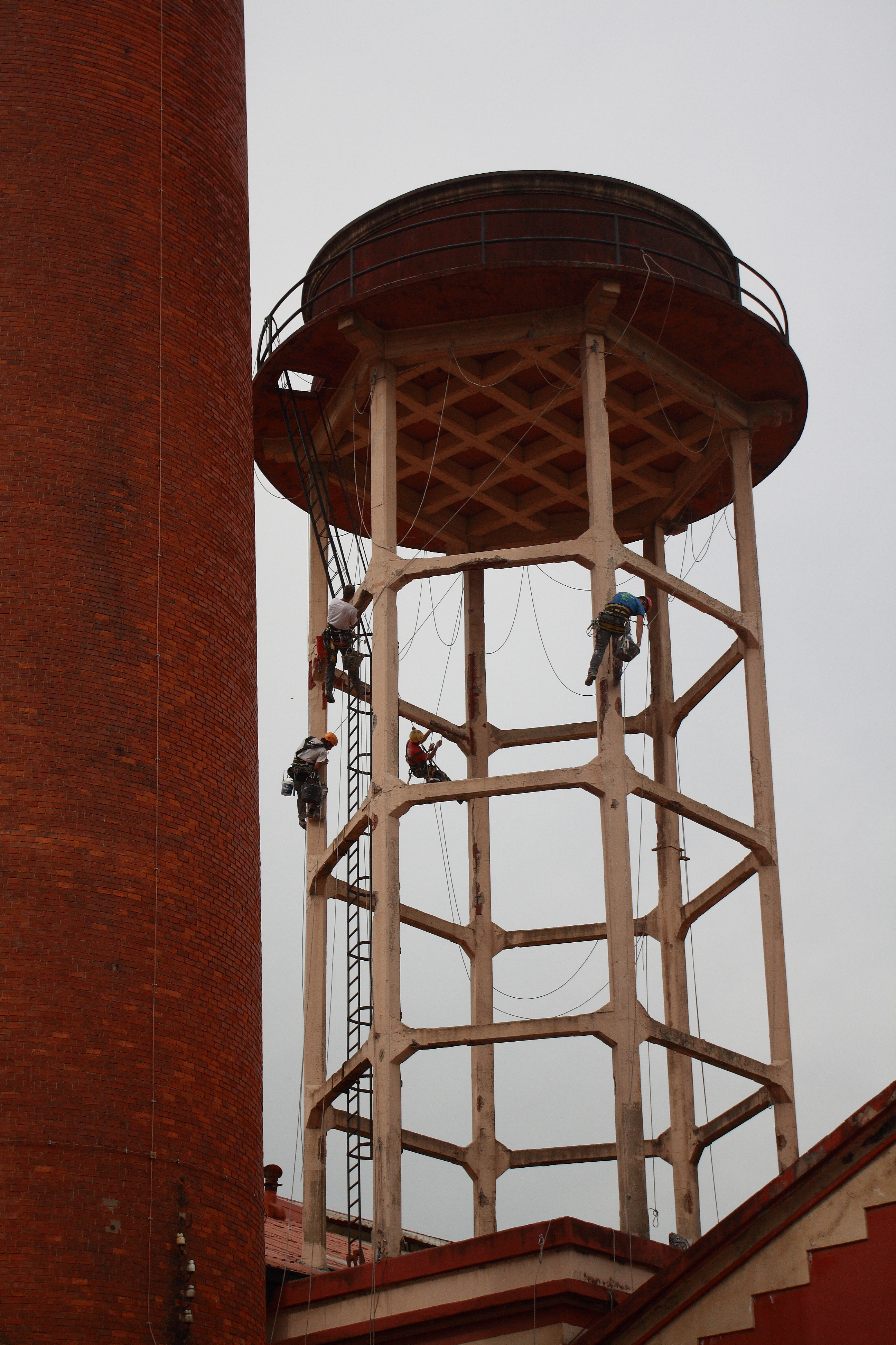 Tecnicos especialistas en trabajos verticales.