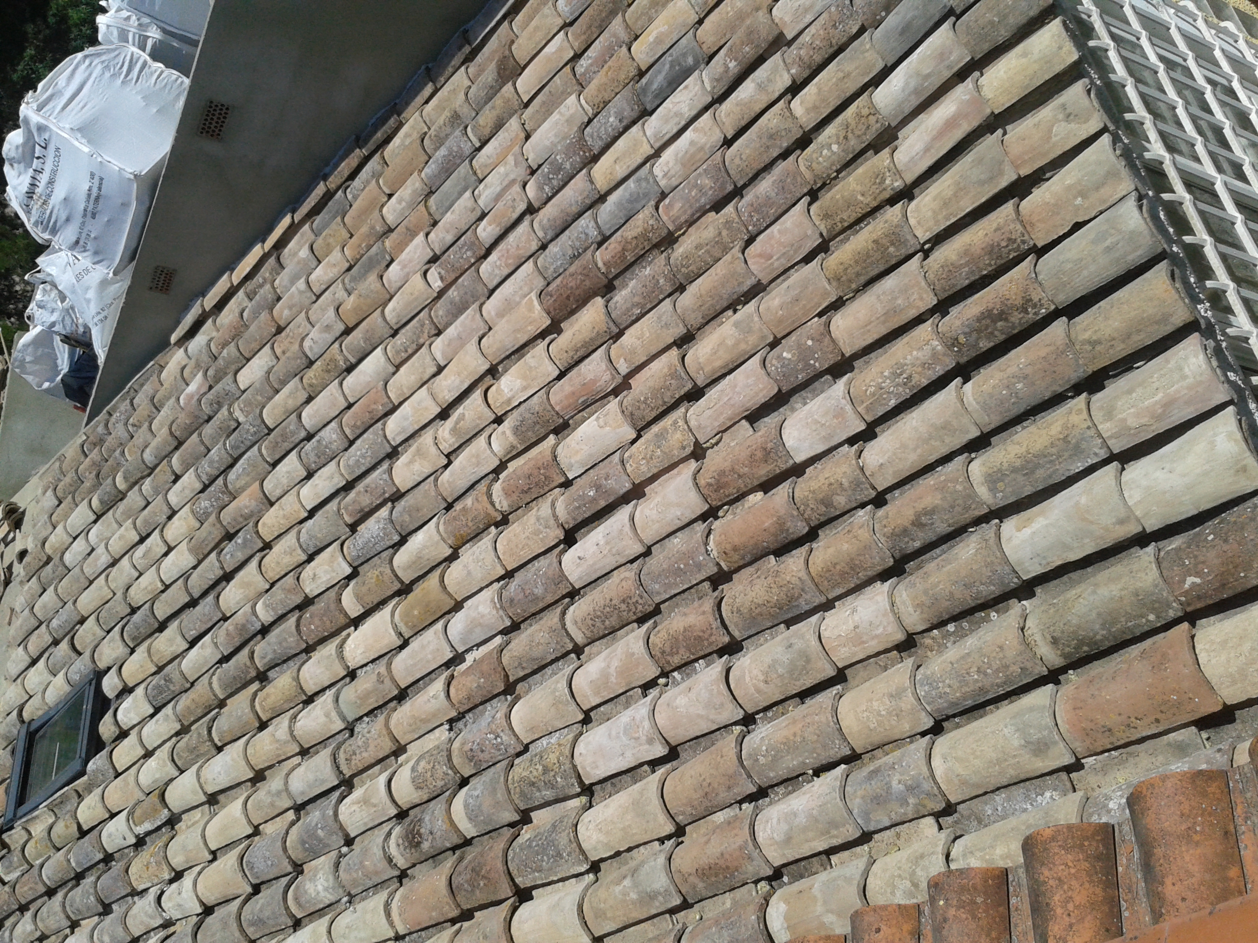 Teja vieja recuperada