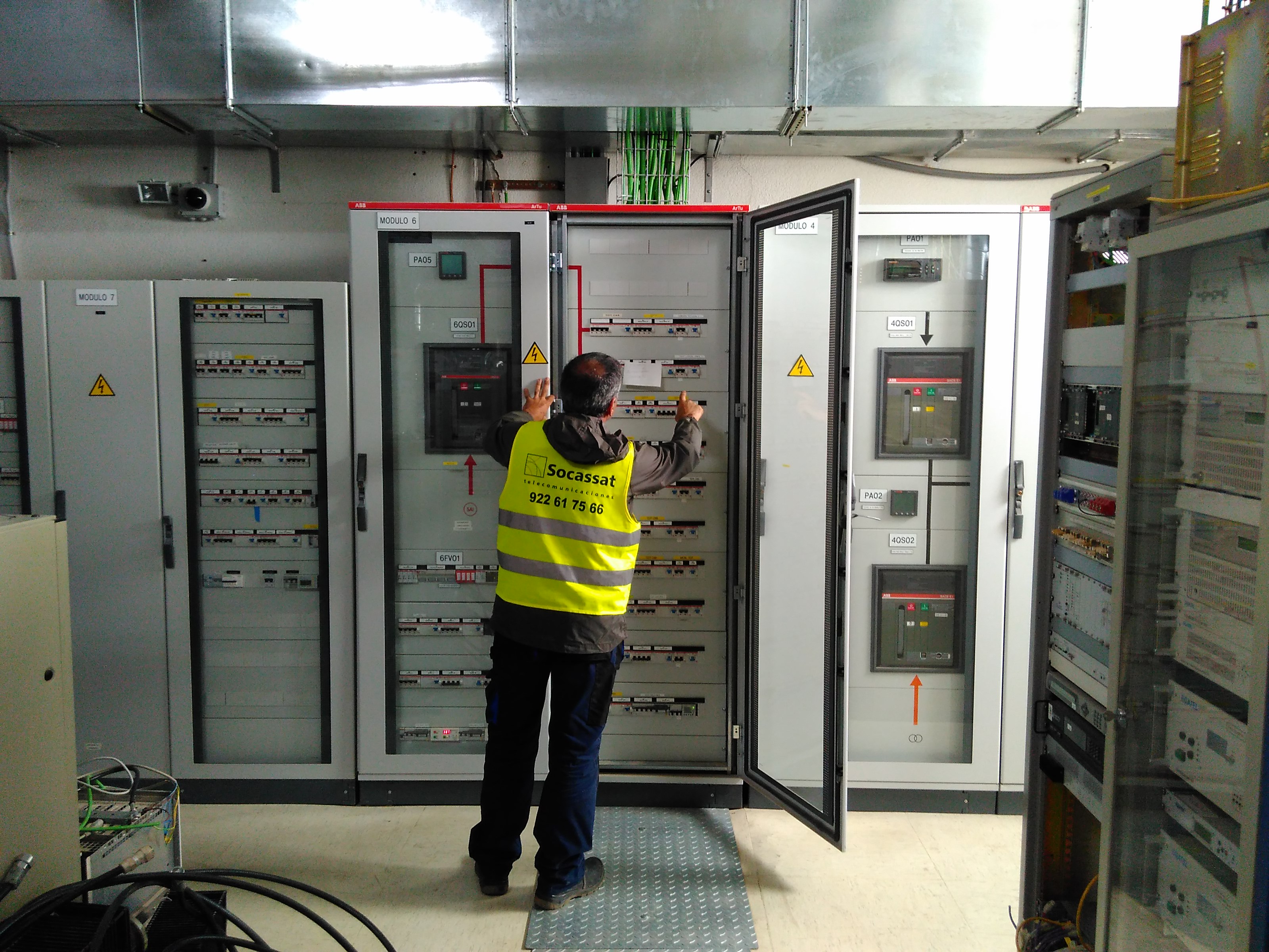 Mantenimiento de equipos y sistemas de telecomunicación