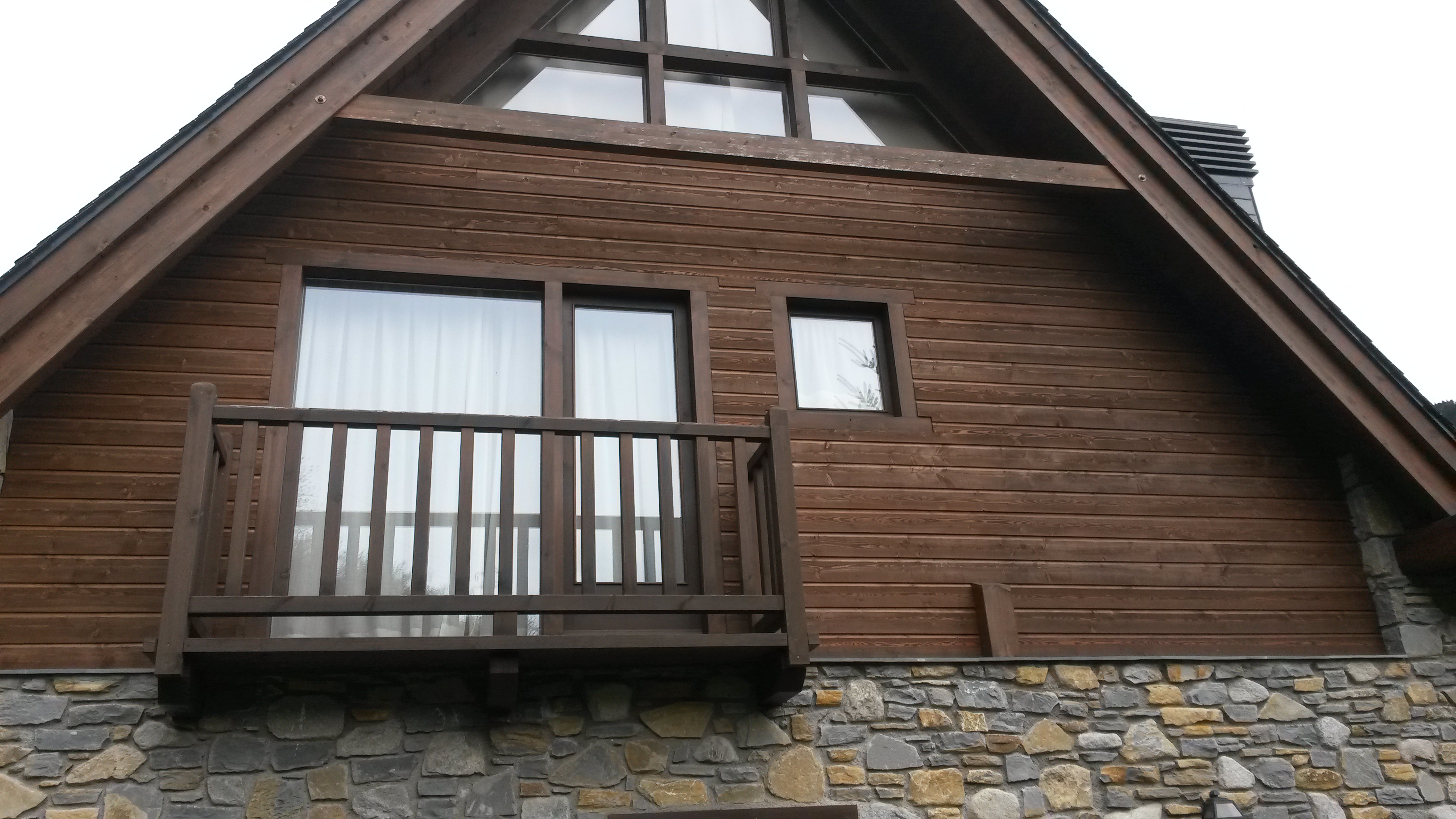 Forrado madera fachada