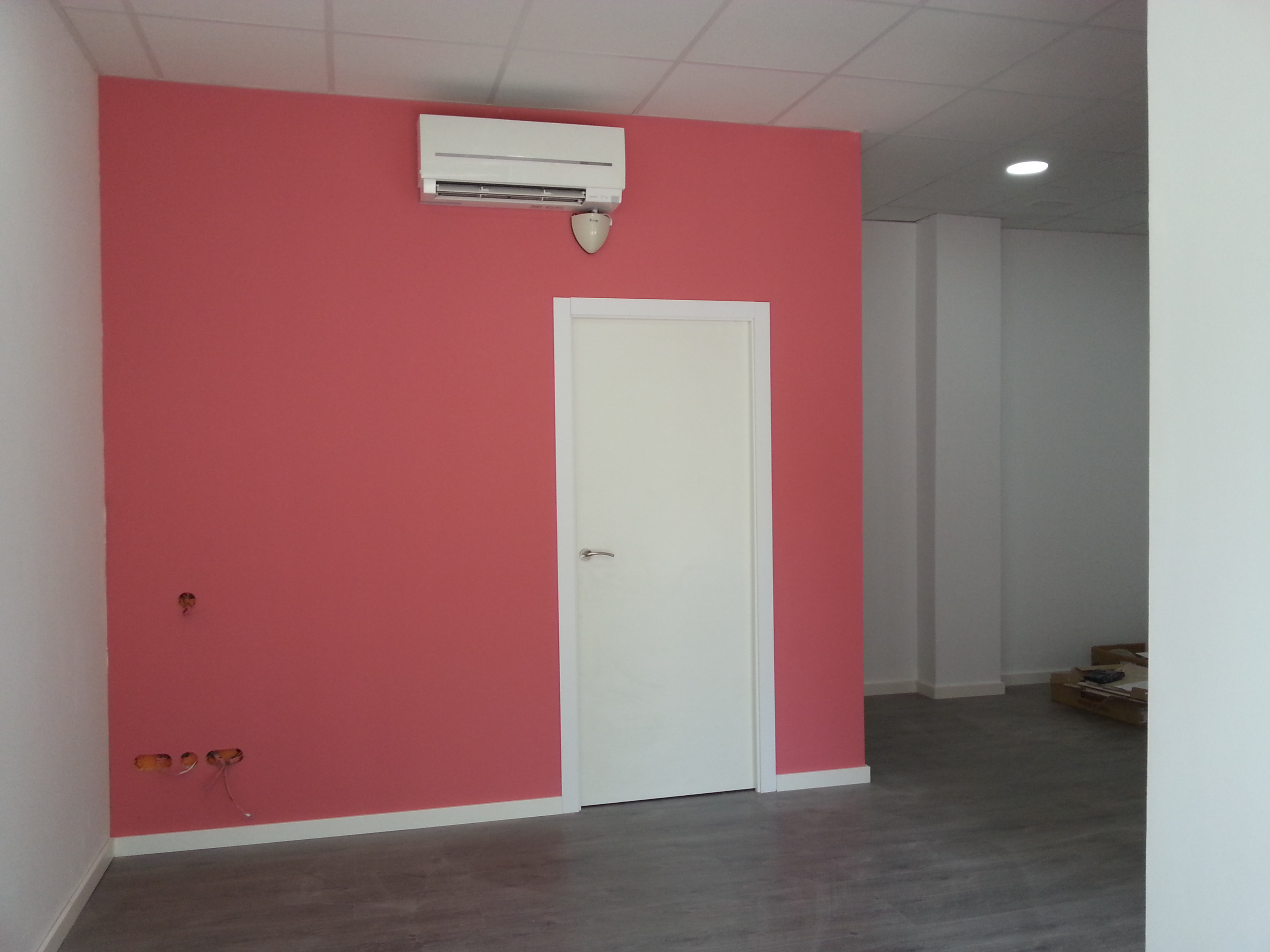 Pladur en local comercial