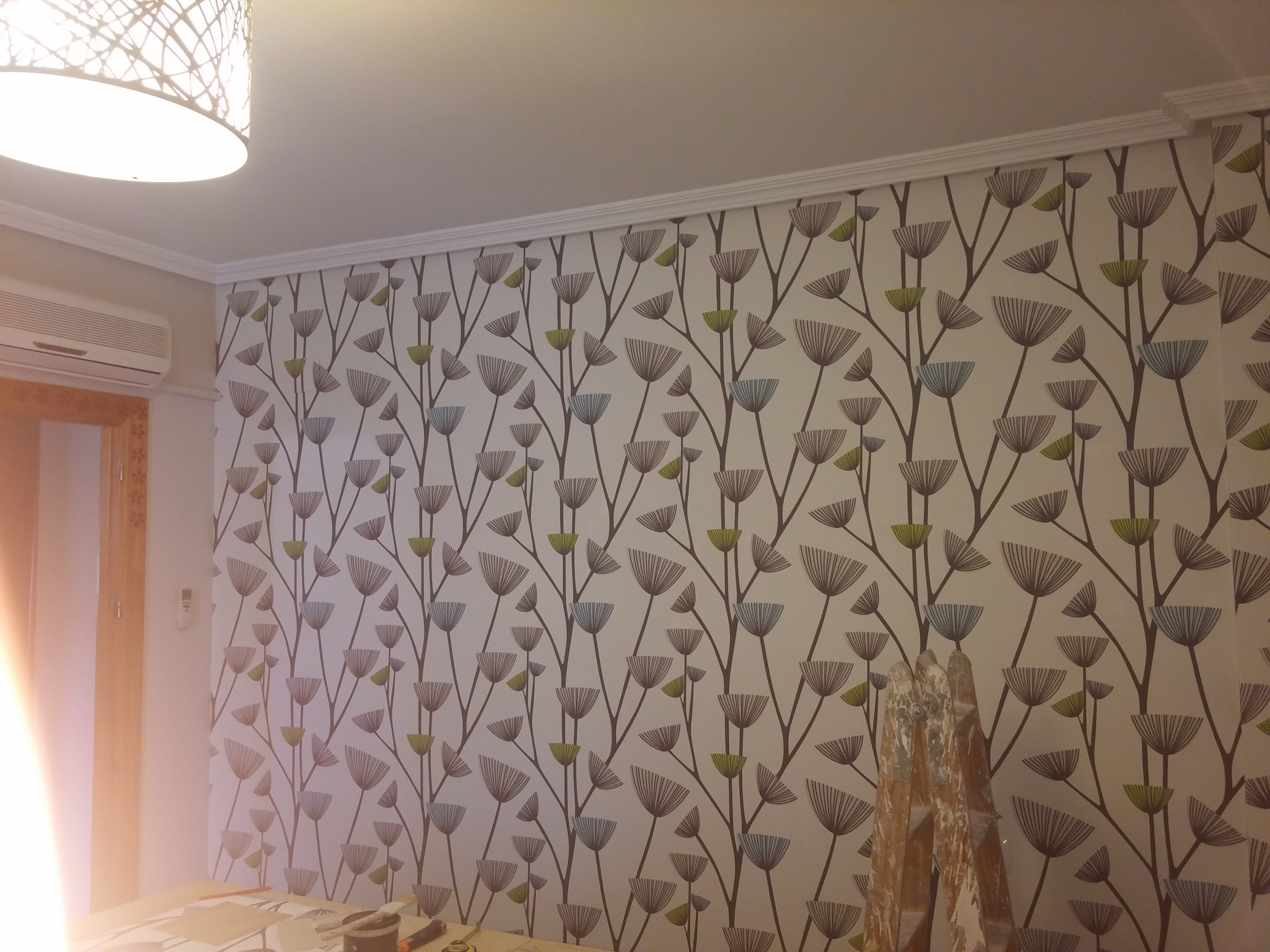 colocacion papel pintado