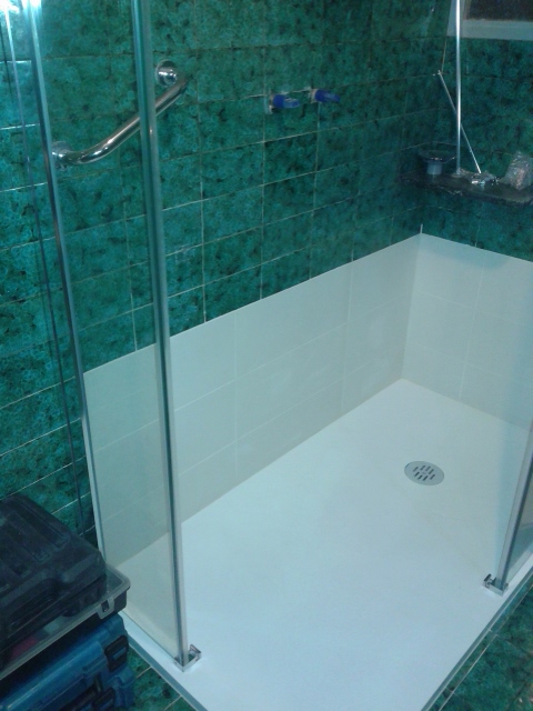 Cambio de bañero x plato de ducha