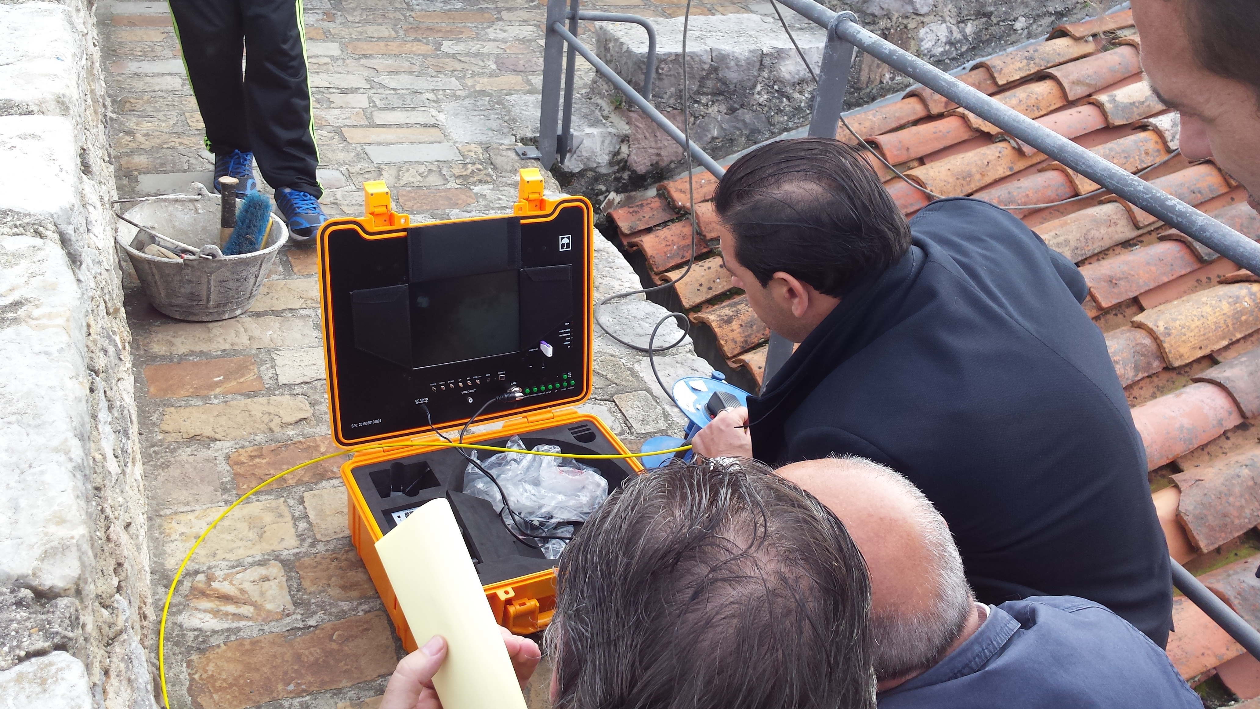 inspeccion de tuberias con camara