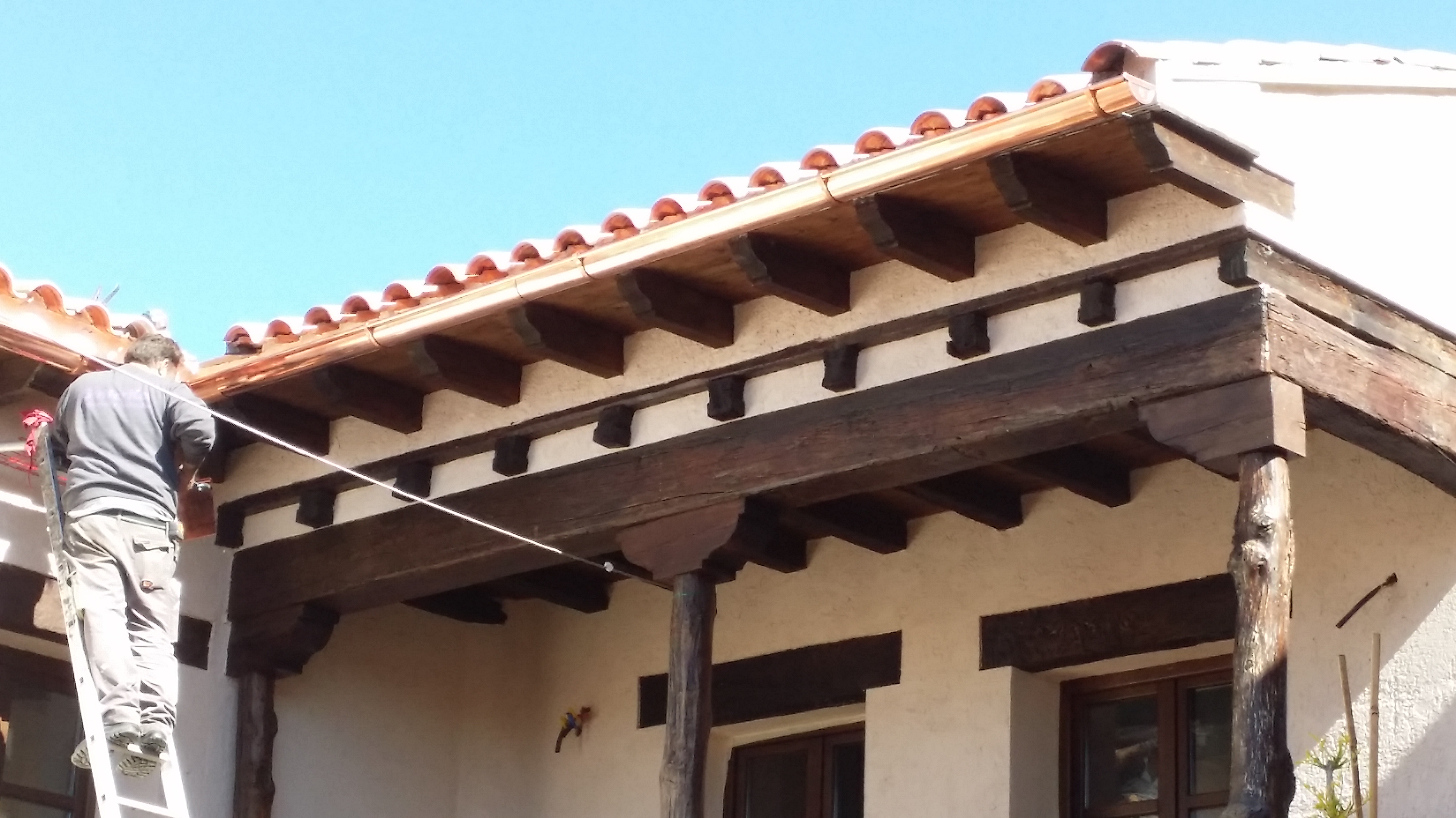 Canalones de cobre o zinc