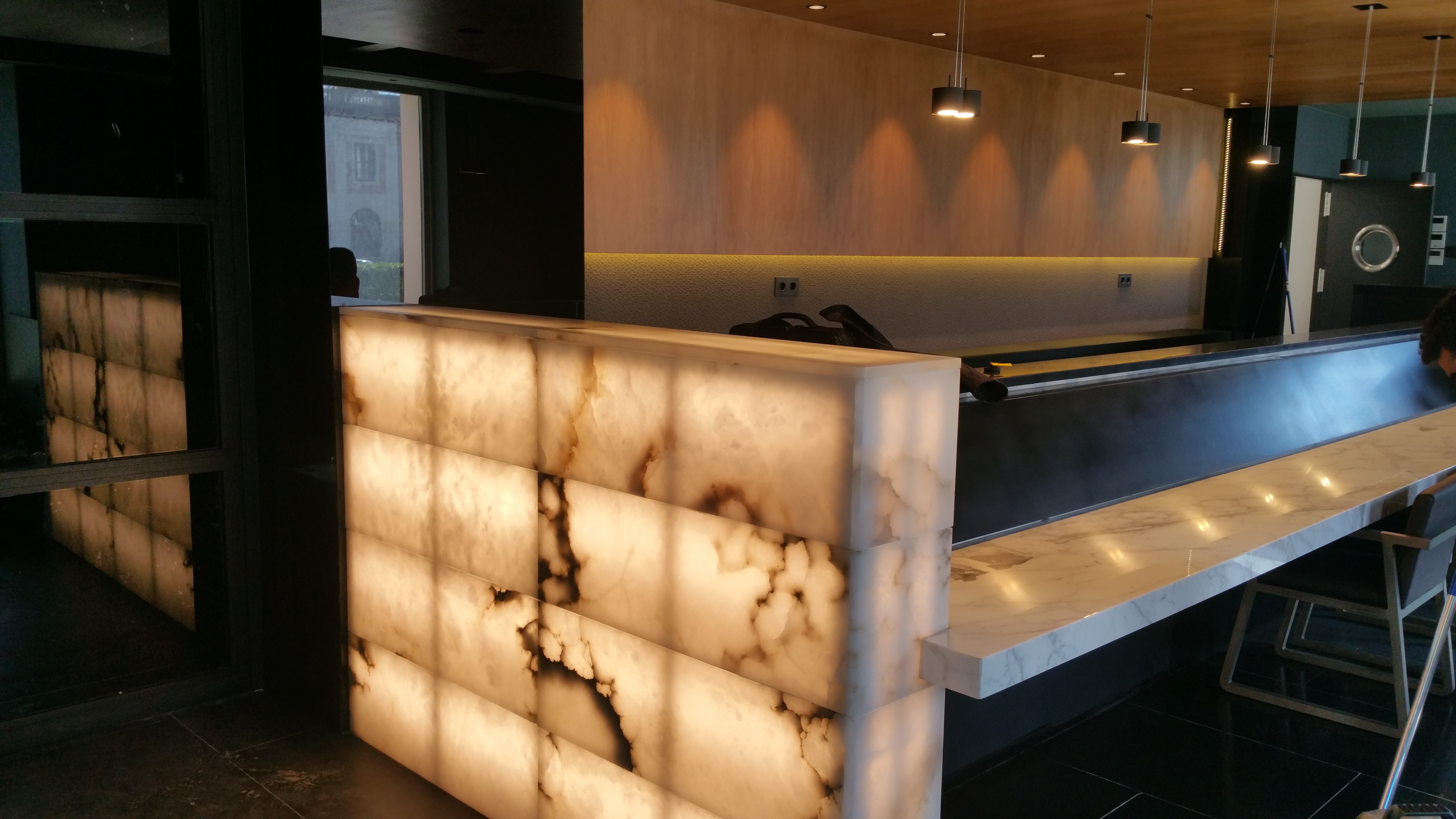 Vista general de restaurante