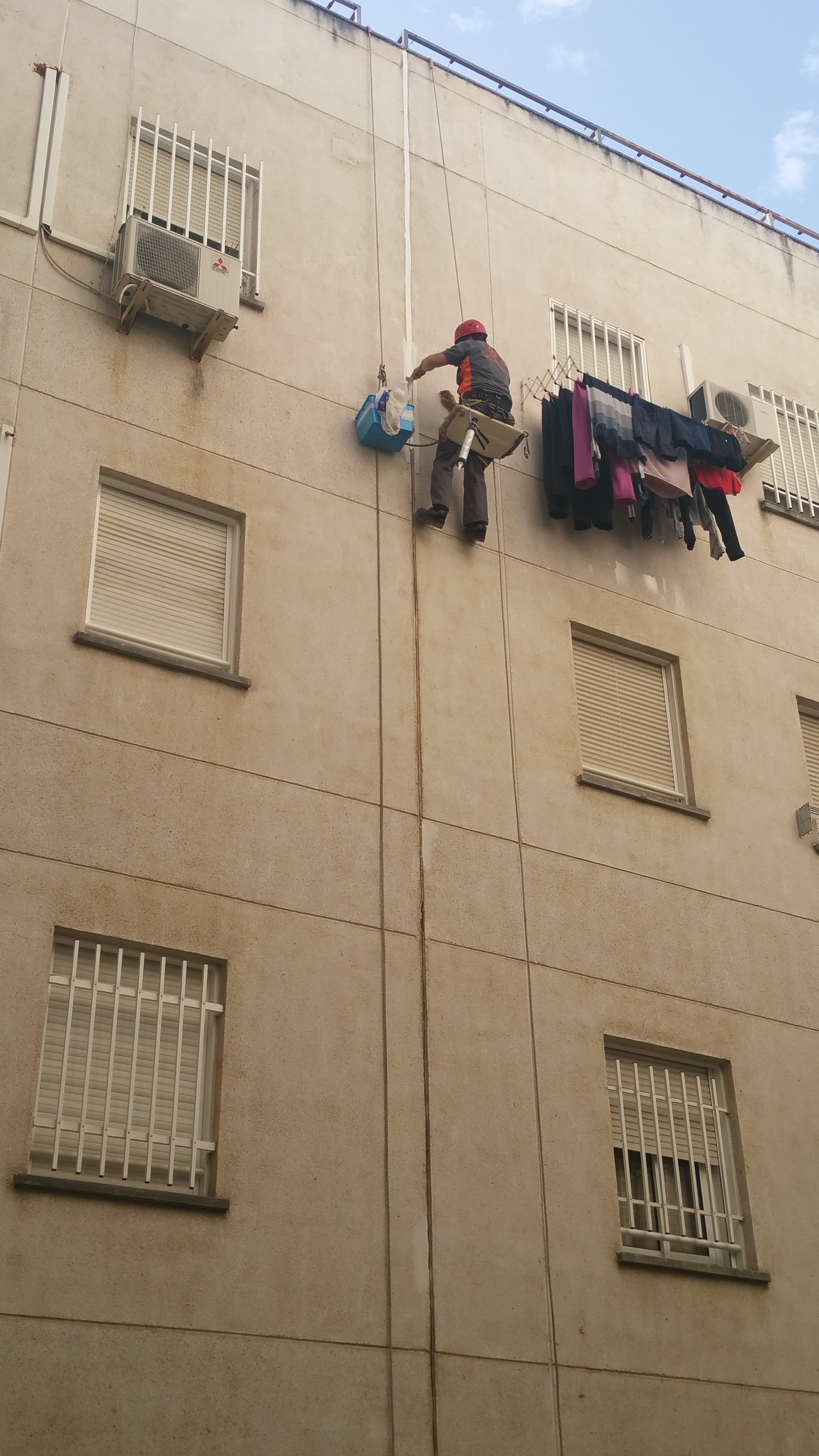 Reparación de junta de dilatación