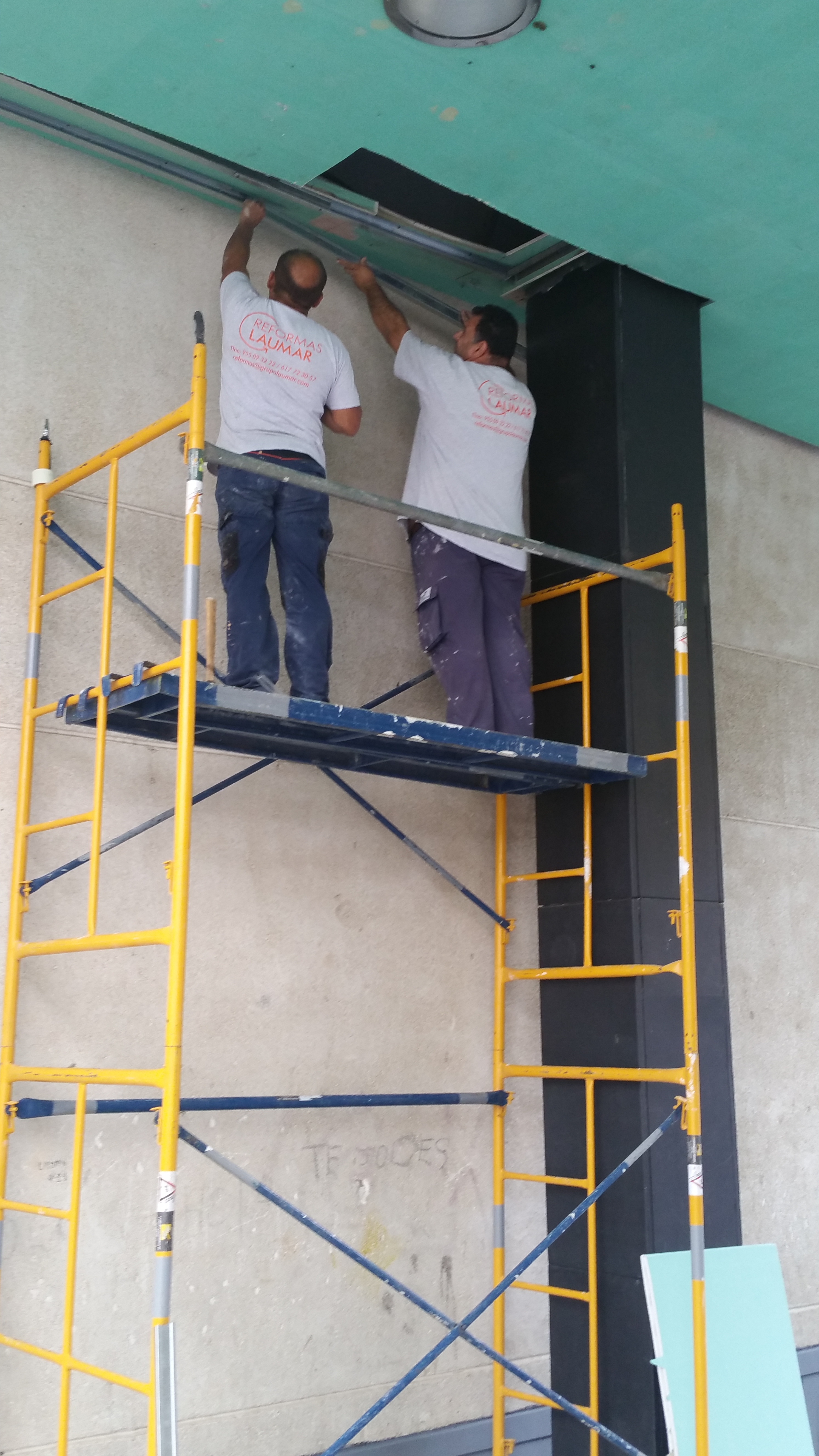 Reparacion de techo de pladur