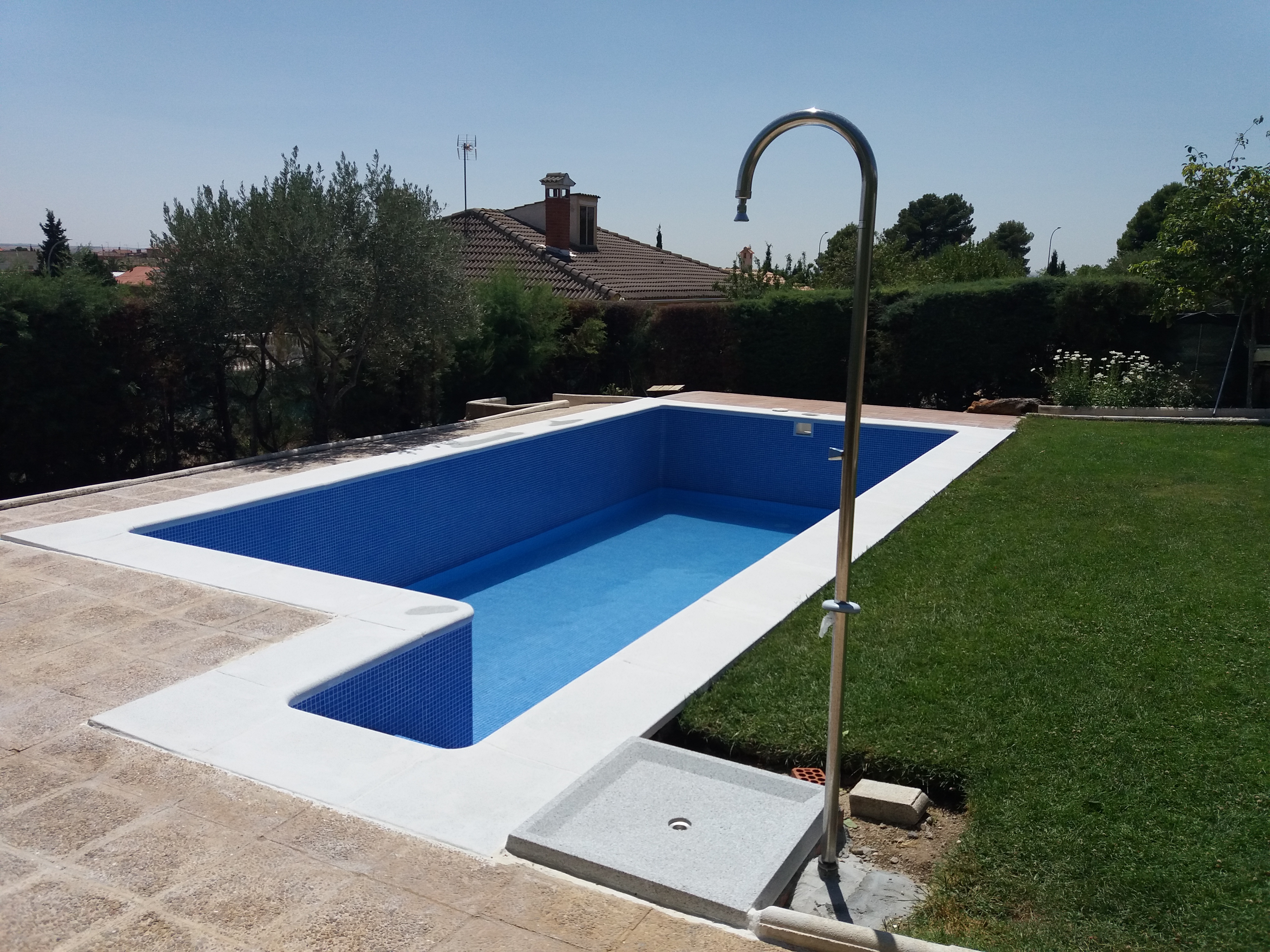 Rehabilitación de piscina