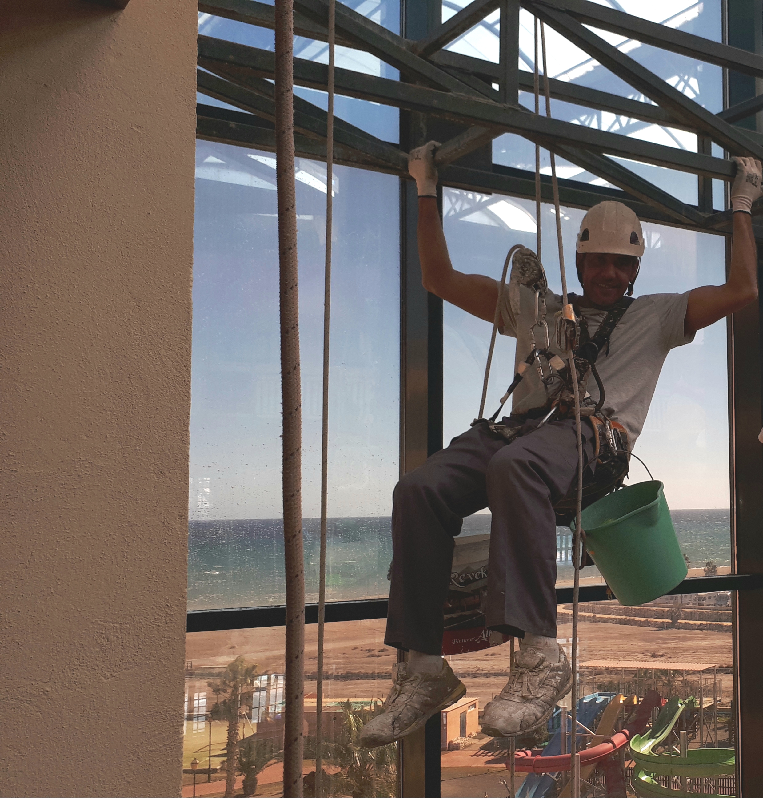 Limpieza de cristales