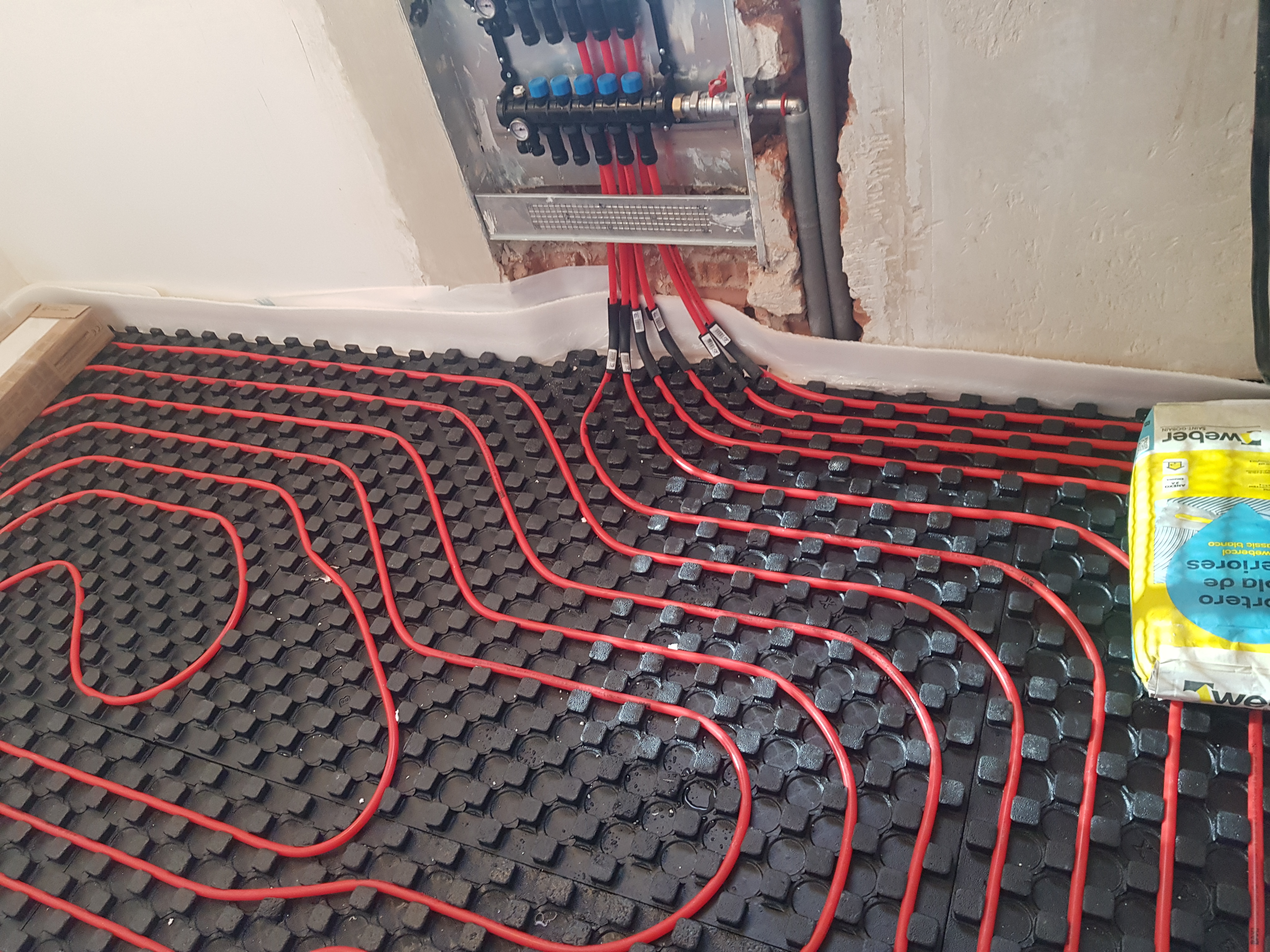 suelo radiante refrescante