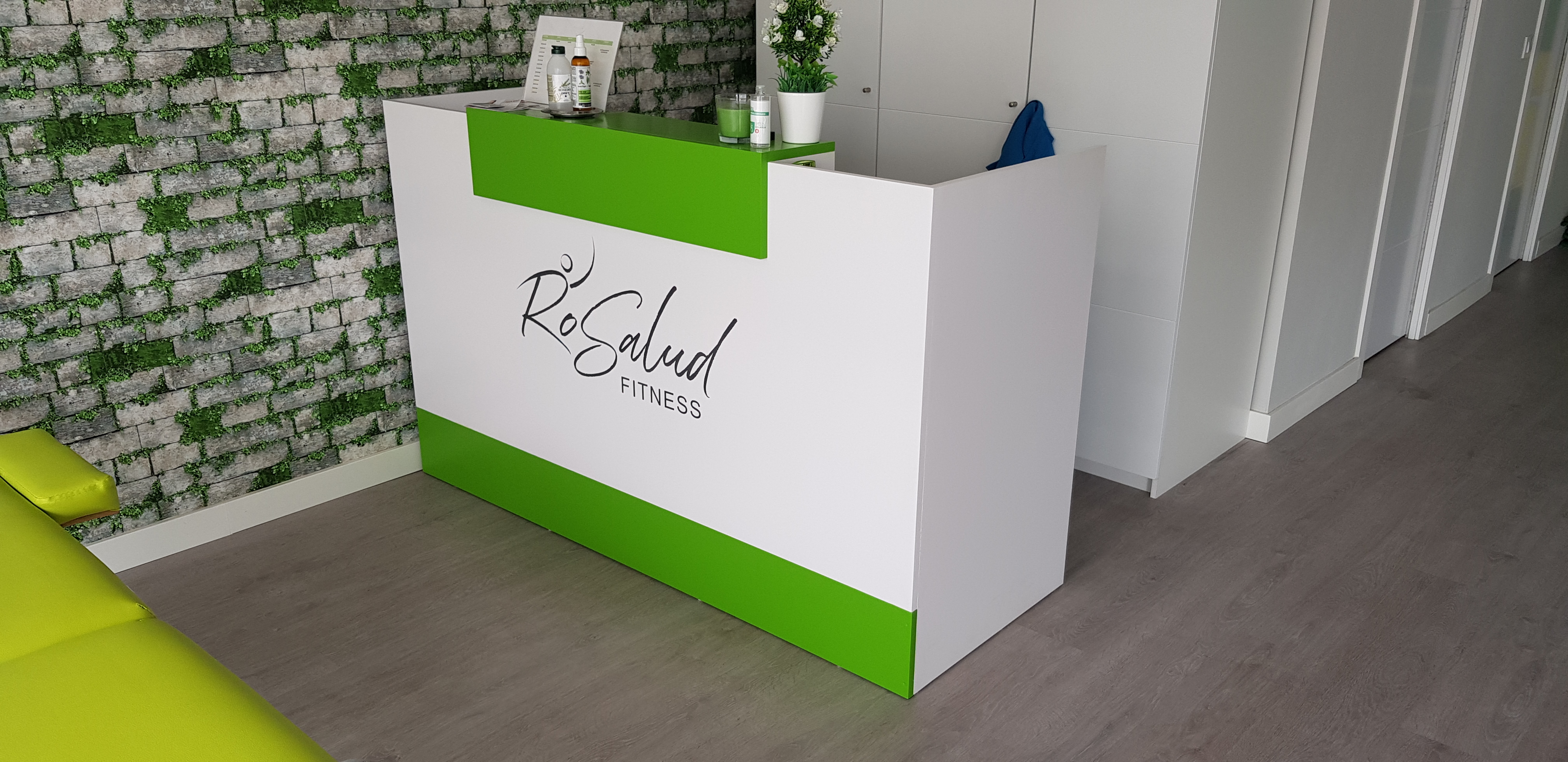 Mostrador a medida para negocio