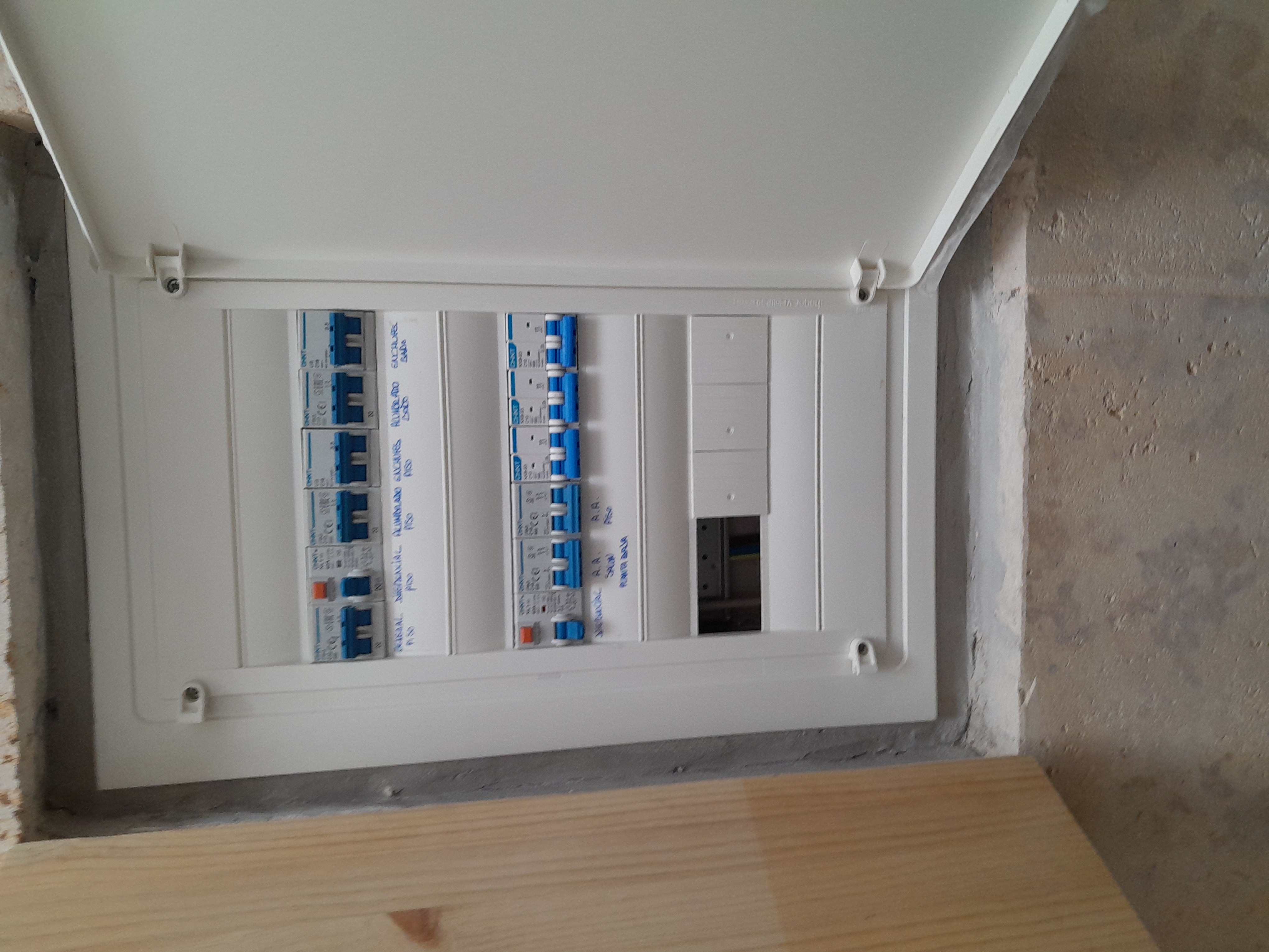 Cuadro eléctrico nuevo!