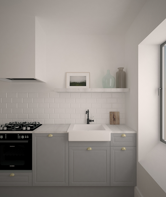 Cocina apartamento Lasarte-Oria