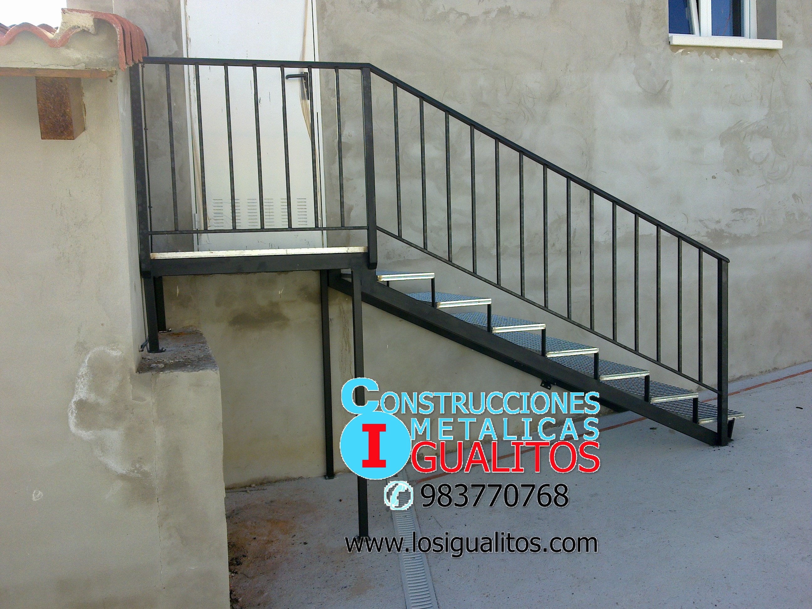 Escalera para esteriores