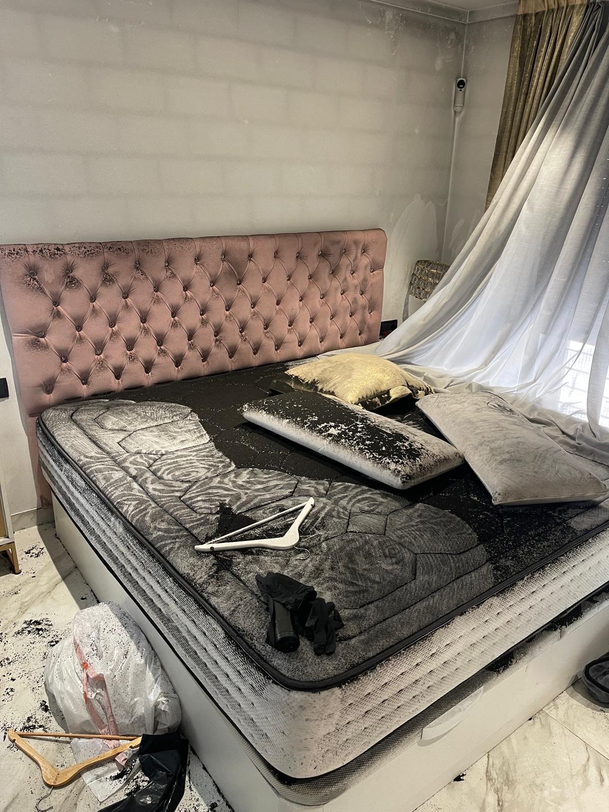 LIMPIEZA COLCHON DESPUES DE INCENDIO